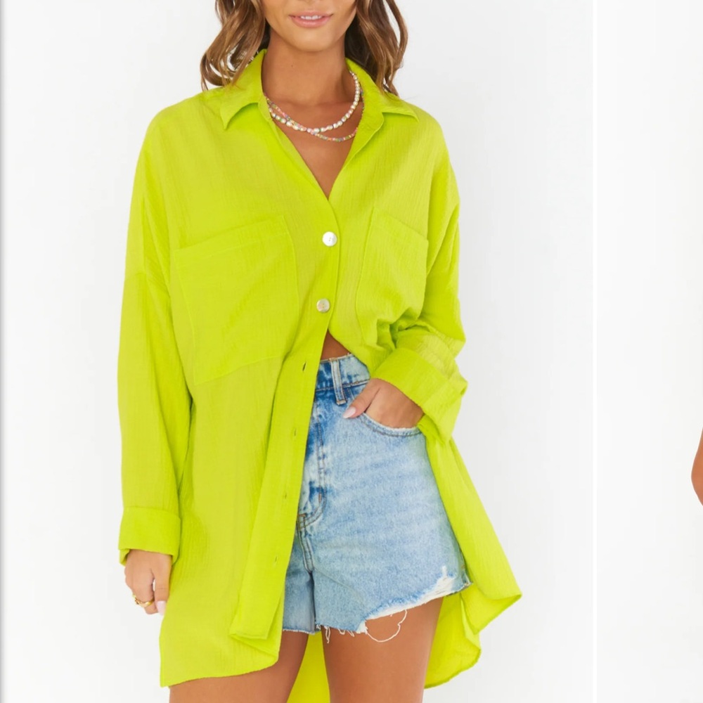 Show Me Your Mumu Johns Button Down Shirt Large NWT